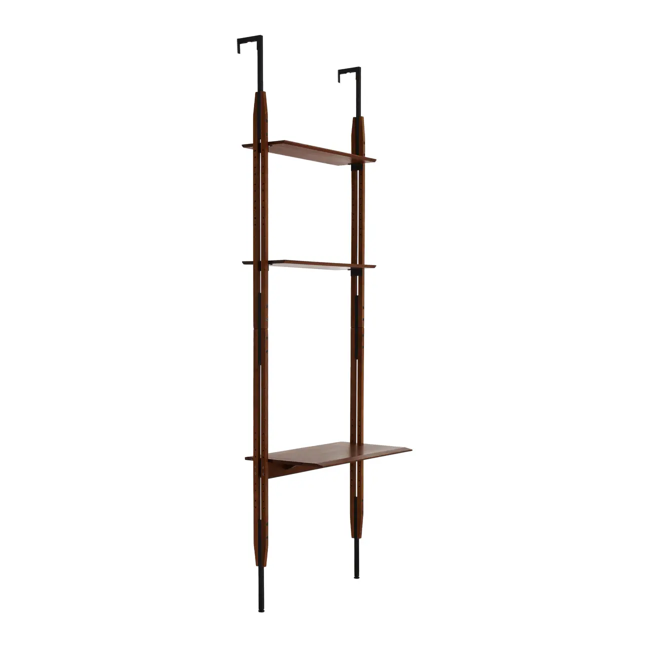 ESTANTE/ESC/TV 3,18 M X 2,41 M LIBRERIA - NOZES/PRETO - Foto 3