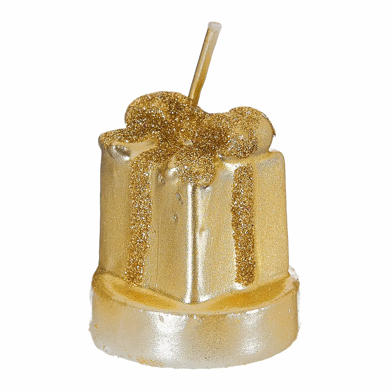 KIT MINI VELAS PRESENTES C/6 4 CM FINE FESTIVITY - OURO - Foto 4