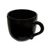 XÍCARA CAFÉ MYSTICAL - PRETO BRILHANTE/OURO - Foto 5