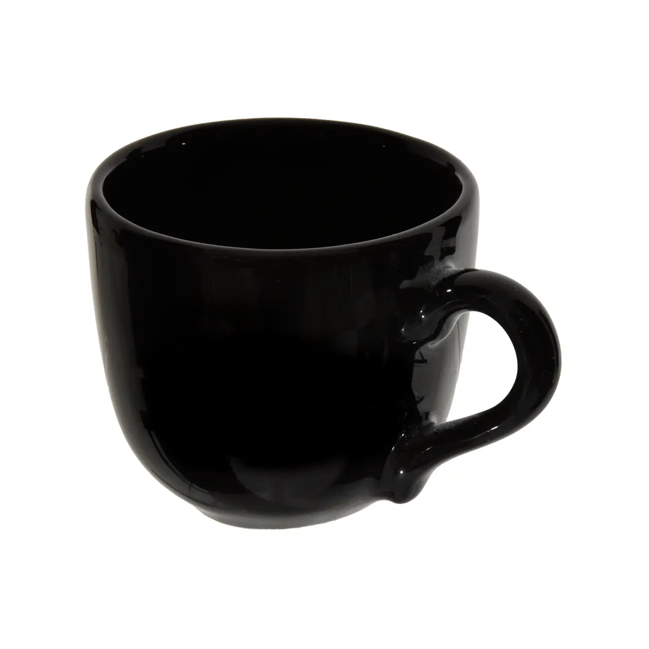 XÍCARA CAFÉ MYSTICAL - PRETO BRILHANTE/OURO - Foto 5
