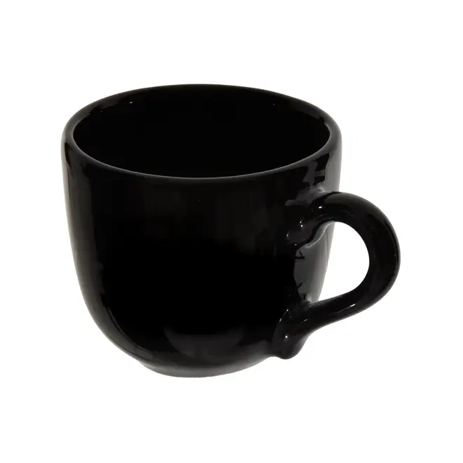 XÍCARA CAFÉ MYSTICAL - PRETO BRILHANTE/OURO - Foto 5