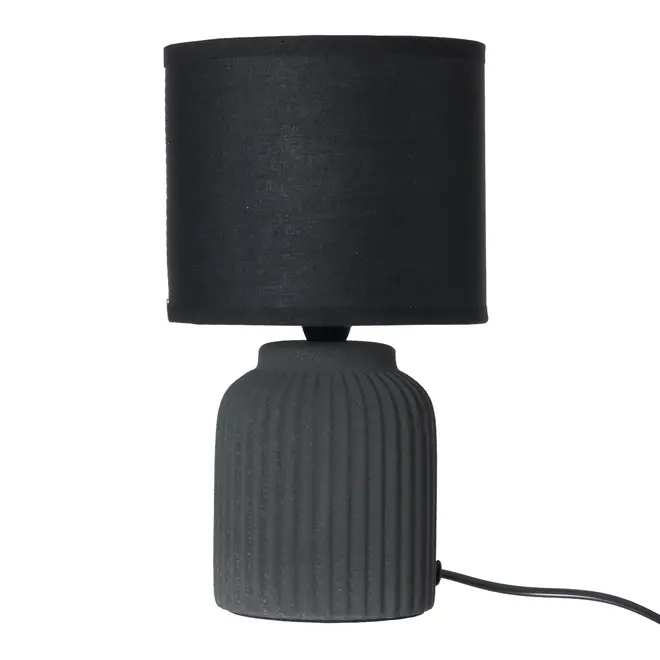 LUMINÁRIA DE MESA GOTYK - PRETO/PRETO - Foto 3