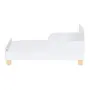 BERÇO 70 CM 2 EM 1 - BERÇO/CAMA INFANTIL SWEET - BRANCO/PINUS NATURAL - Foto 7