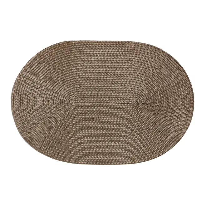 LUGAR AMERICANO 48 CM X 33 CM LUCEN OVAL - CAMELO - Foto 1