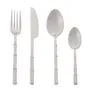INOX - FAQUEIRO 24 PEÇAS PARA 6 PESSOAS TAQUARA STEEL LUXY