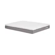 COLCHÃO QUEEN MACIO COM MOLAS ENSACADAS 1,58 M X 1,98 M X 25 CM TATOU GULDI - CINZA/BRANCO - Foto 2