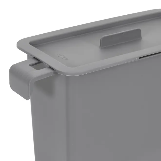 LIXEIRA COM PEDAL 46 L E CESTO INTERNO 4 L TRIUM - KONKRET - Foto 20