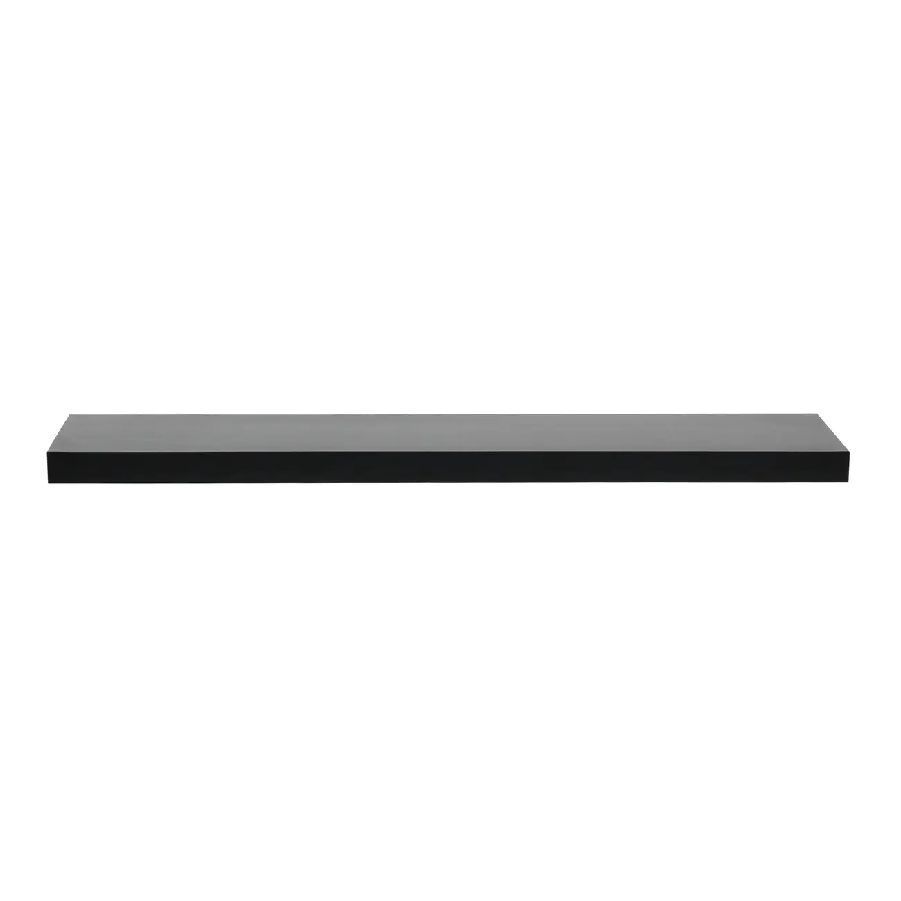 PRATELEIRA 4 CM X 1 M X 25 CM BALANCE - PRETO - Foto 1