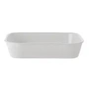 TRAVESSA REFRATÁRIA 29 CM X 21 CM THEVY - BRANCO/BRANCO - Foto 2