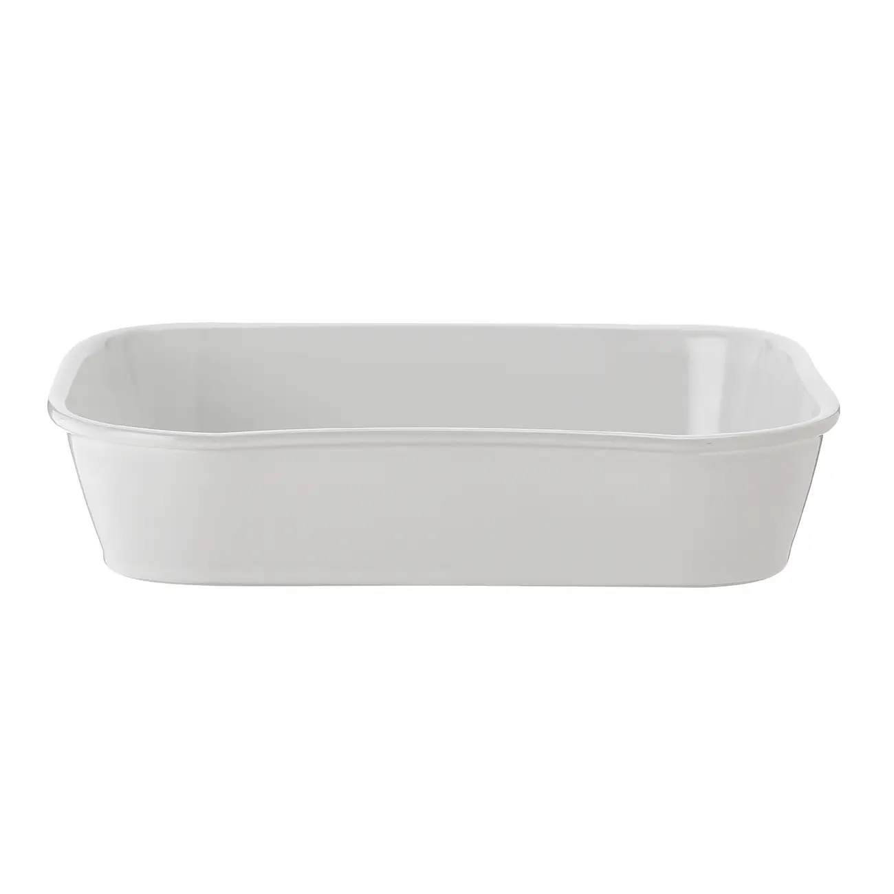 TRAVESSA REFRATÁRIA 29 CM X 21 CM THEVY - BRANCO/BRANCO - Foto 2