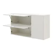 ARMÁRIO COZ COMPL. 4PB/1P/3G 3 PÇ SLEEK - BRANCO/GRANILITE - Foto 9
