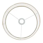 CÚPULA C LUZ 25 CM X 30 CM - NATURAL - Foto 3