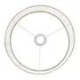 CÚPULA C LUZ 25 CM X 30 CM - NATURAL - Foto 3