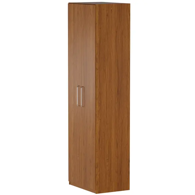 GUARDA-ROUPA 2 PORTAS 5 PRATELEIRAS 35 MAXIMUS - FREIJÓ - Foto 7