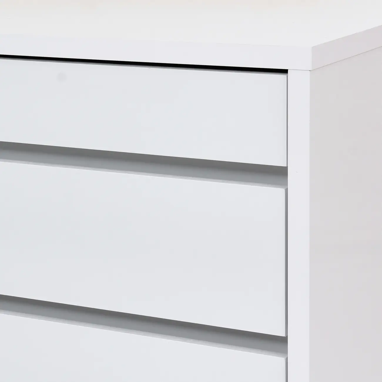 CÔMODA 5 GAVETAS 92 CM X 52 CM NIZE - BRANCO - Foto 10