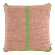 ALMOFADA 45 CM X 45 CM SAWABONA - NOZ MOSCADA/RELVA - Foto 1