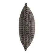 ALMOFADA 45 CM X 45 CM HABARI - PRETO/BEGE - Foto 3