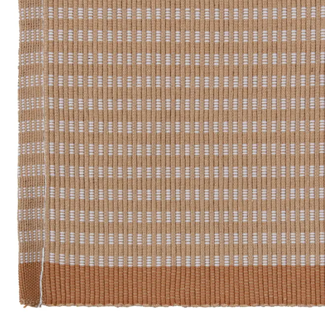 LUGAR AMERICANO 48 CM X 33 CM CONJUNTO COM 4 PEÇAS FURNAS - CASCA DE URUCUM/LATTE - Foto 3