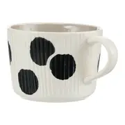 CANECA 325 ML BUMBOG - NATURAL/PRETO - Foto 2