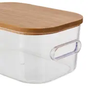 CAIXA 6 CM X 14 CM X 9 CM BAMBOO PRATIC - INCOLOR/BAMBU - Foto 5