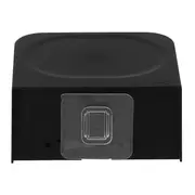 PORTA-PAPEL HIGIÊNICO DE PAREDE AUTOADESIVA ELEVE - PRETO - Foto 5