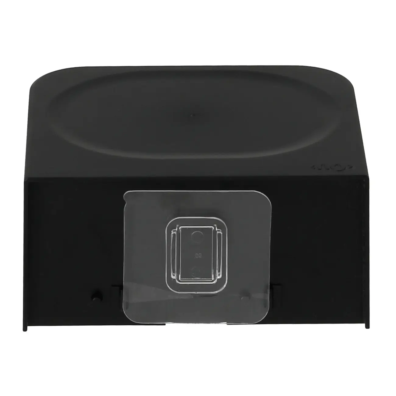 PORTA-PAPEL HIGIÊNICO DE PAREDE AUTOADESIVA ELEVE - PRETO - Foto 5