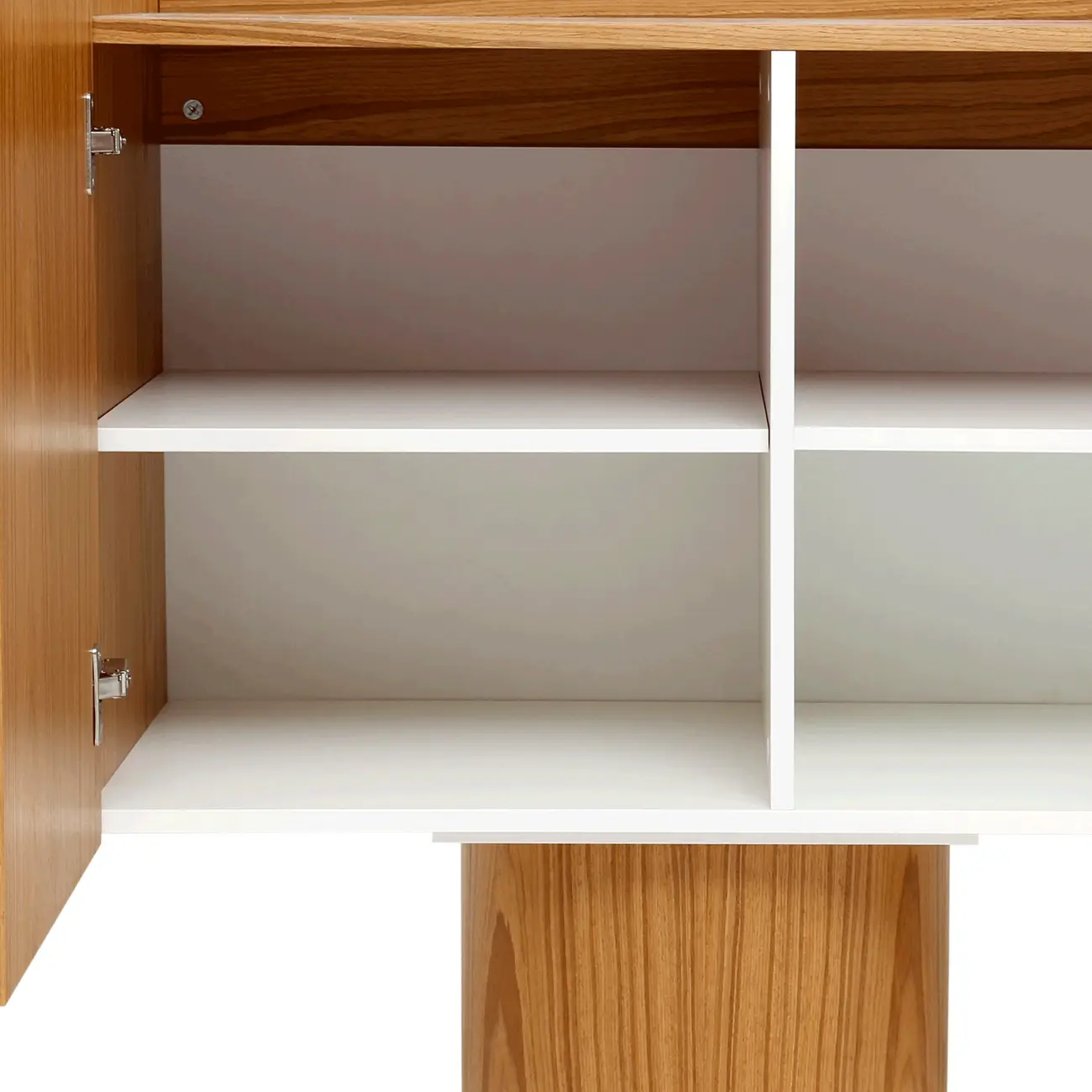 BUFFET 4 PORTAS 1,80 M X 47 CM ALLURE - FREIJÓ/FREIJÓ - Foto 10