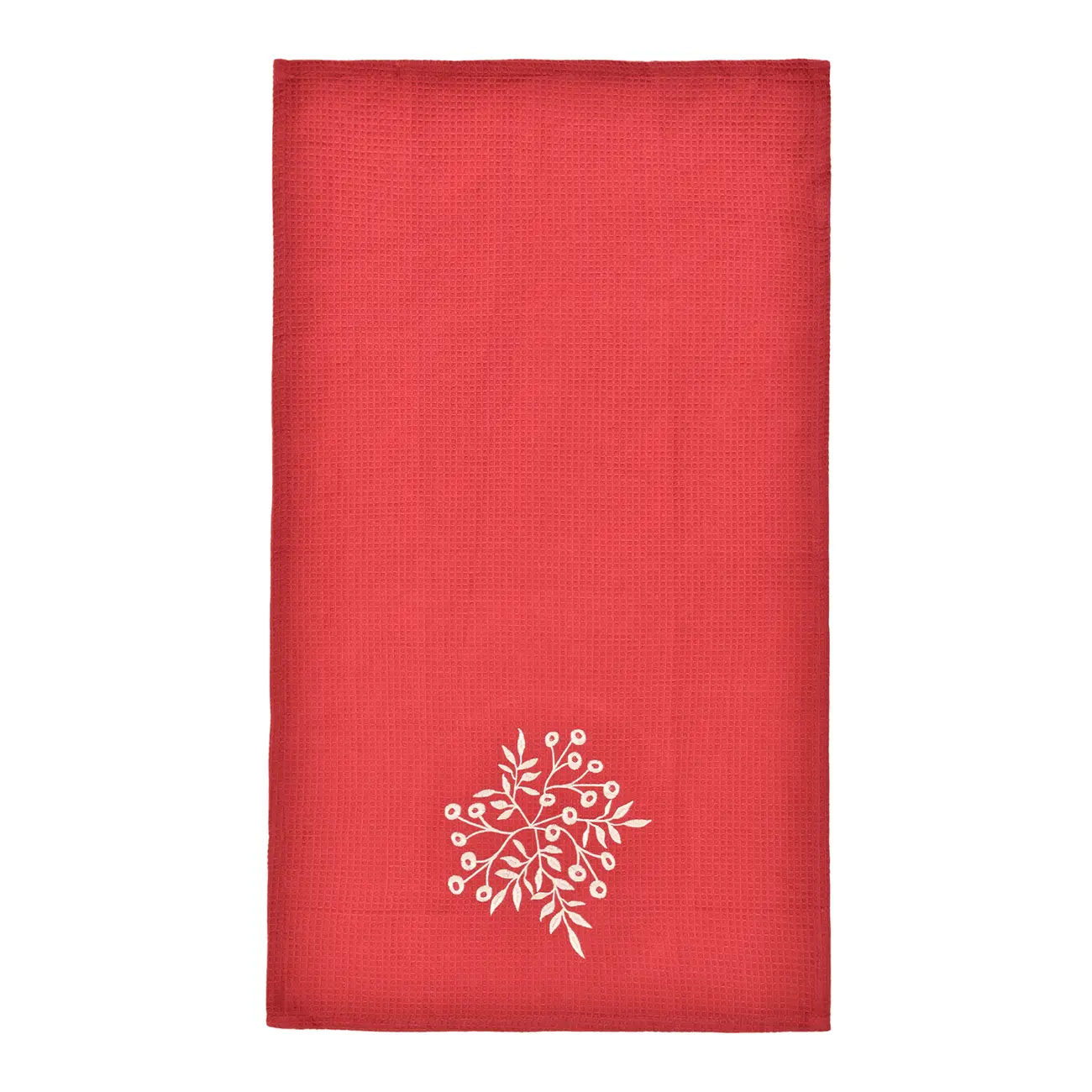 PANO DE PRATO COM 2 PEÇAS HOHO HOME - VERMELHO HINDU/ENGLISH GREEN - Foto 2