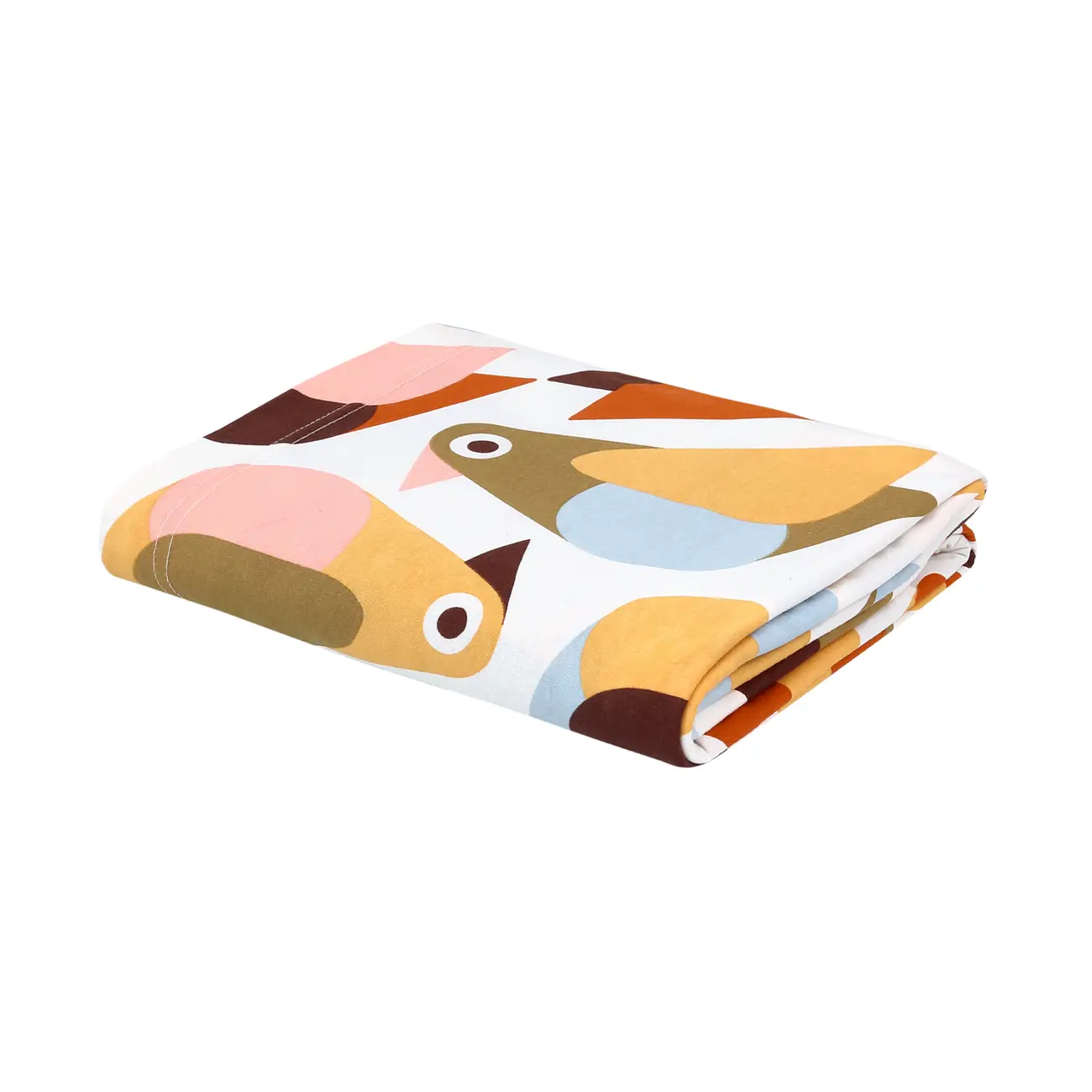 LENÇOL JÚNIOR INFANTIL 1,60 M X 1,90 M VOA PASSARIM - AMARELO HANBAR/MULTICOR - Foto 2