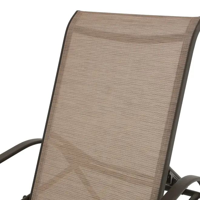 CHAISE LONGUE SUN - CAFÉ/CAMELO - Foto 10