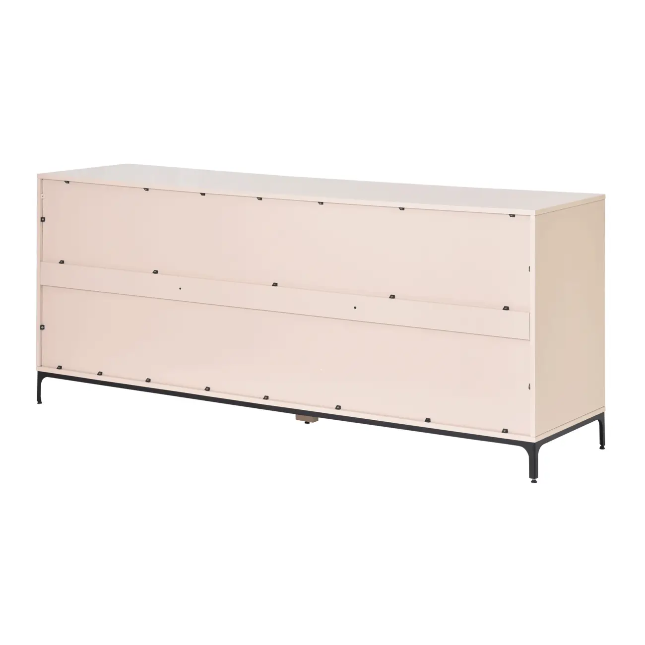 BUFFET 2 PORTAS/3 GAVETAS 1,80 M X 45 CM NASH - AREIA/PRETO - Foto 7