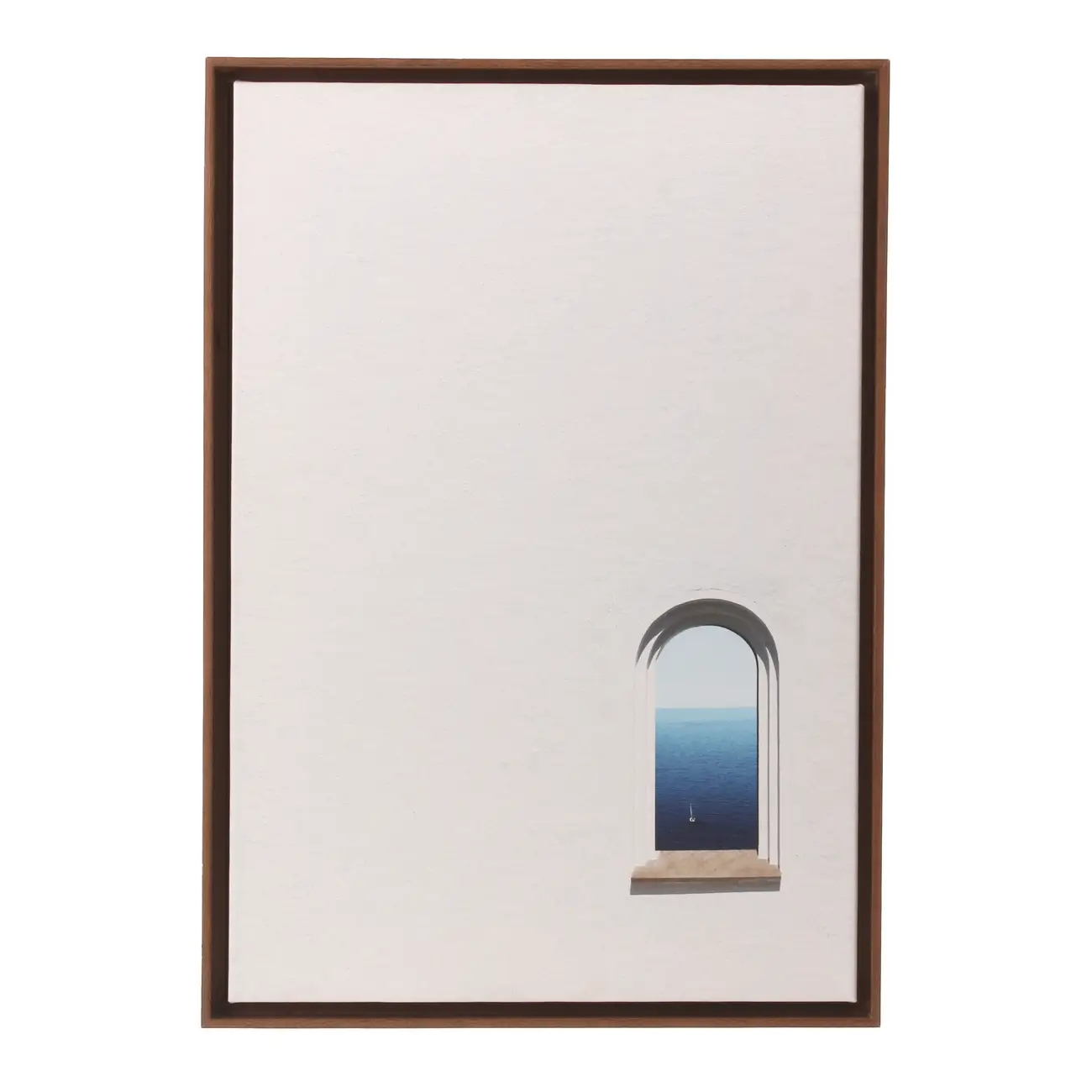QUADRO 35 CM X 50 CM FRAÇÃO - NOZES/MULTICOR - Foto 1