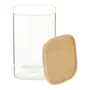 POTE 1,1 L BAMBOO BORUS QUADRADO - INCOLOR/BAMBU - Foto 3