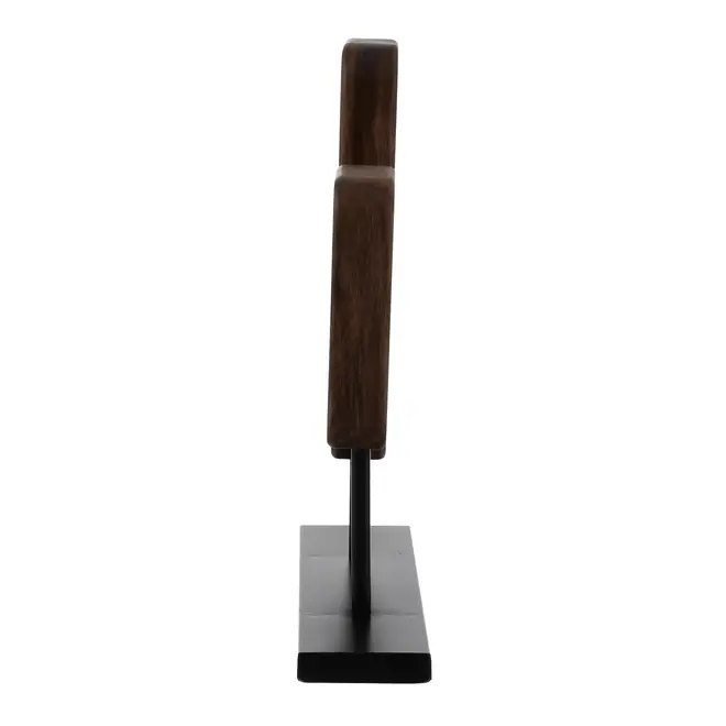 ADORNO MESA 40 CM IPANEMA - NOZES/PRETO - Foto 3