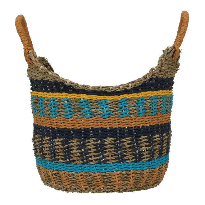 CESTO 35 CM X 29 CM X 29 CM APURÍMAC - FIBRA CLARA/MULTICOR - Foto 6