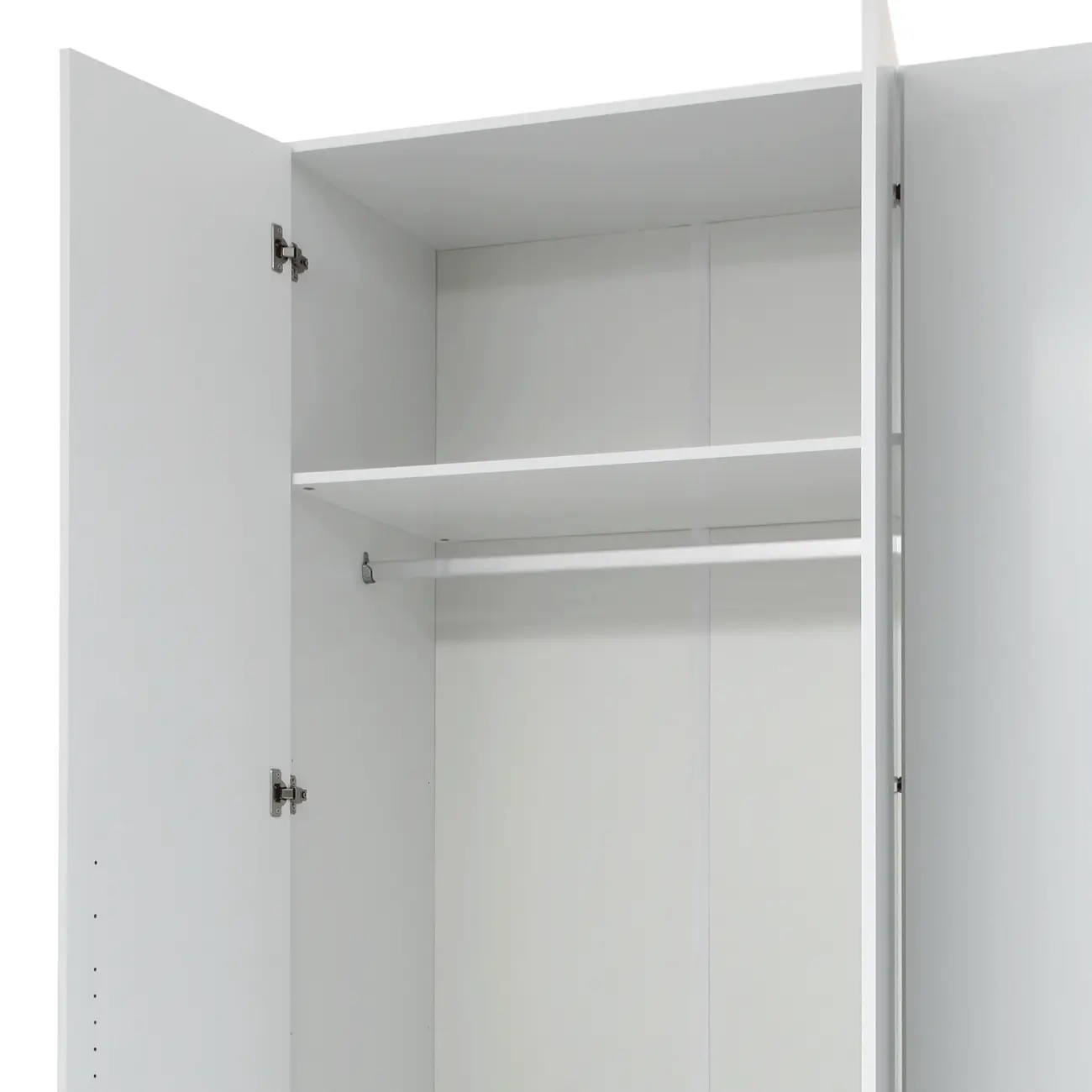 GUARDA-ROUPA DE CASAL 5 PORTAS 3 GAVETAS 45 MAXIMUS - BRANCO - Foto 13