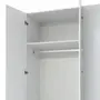 GUARDA-ROUPA DE CASAL 5 PORTAS 3 GAVETAS 45 MAXIMUS - BRANCO - Foto 13