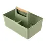 CESTO ORGANIZADOR C/ ALÇA 22 CM X 34 CM KEEPFULL - SÁLVIA/BAMBU - Foto 3