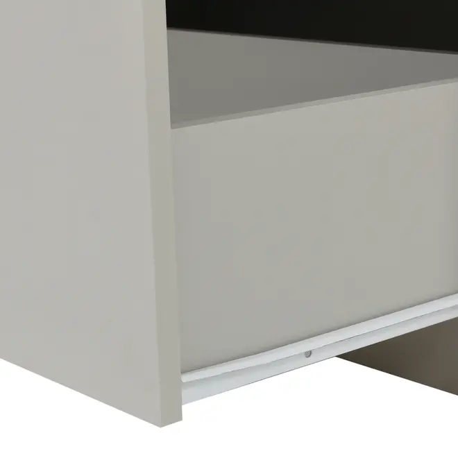 CÔMODA 3 GAVETAS 80 CM X 38 CM CLEAR - FLANDRES - Foto 8