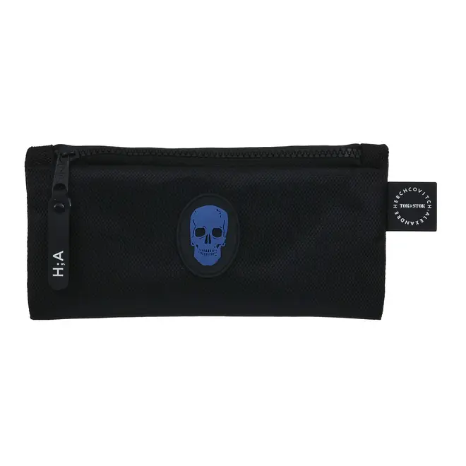 ESTOJO CAVEIRA - PRETO/AZUL - Foto 1