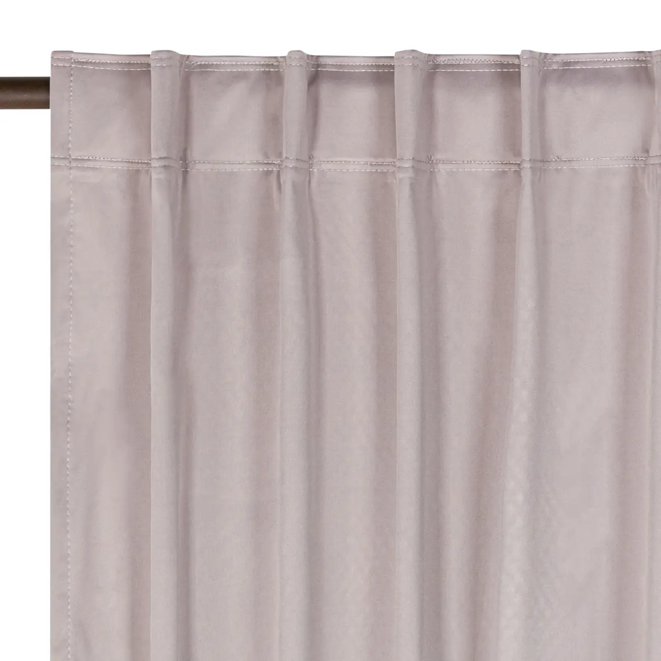 CORTINA BLACKOUT 100% 2 PEÇAS 1,40 M X 2,40 M INDALS - CINZA - Foto 3