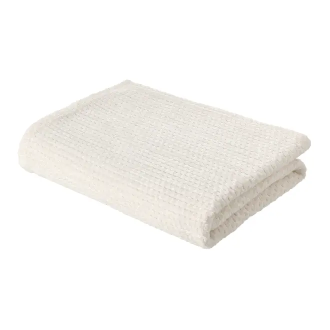 MANTA PARA SOFÁ 1,40 M X 1,60 M BLANC - OFF WHITE - Foto 2
