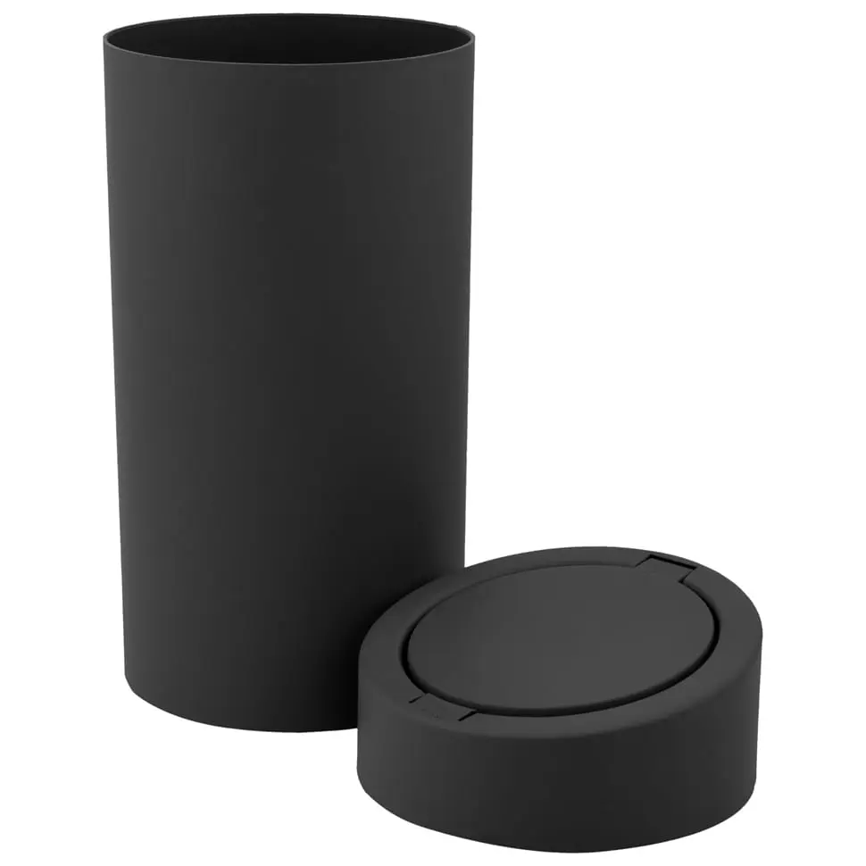 LIXEIRA 9 L AUTTO - PRETO - Foto 4
