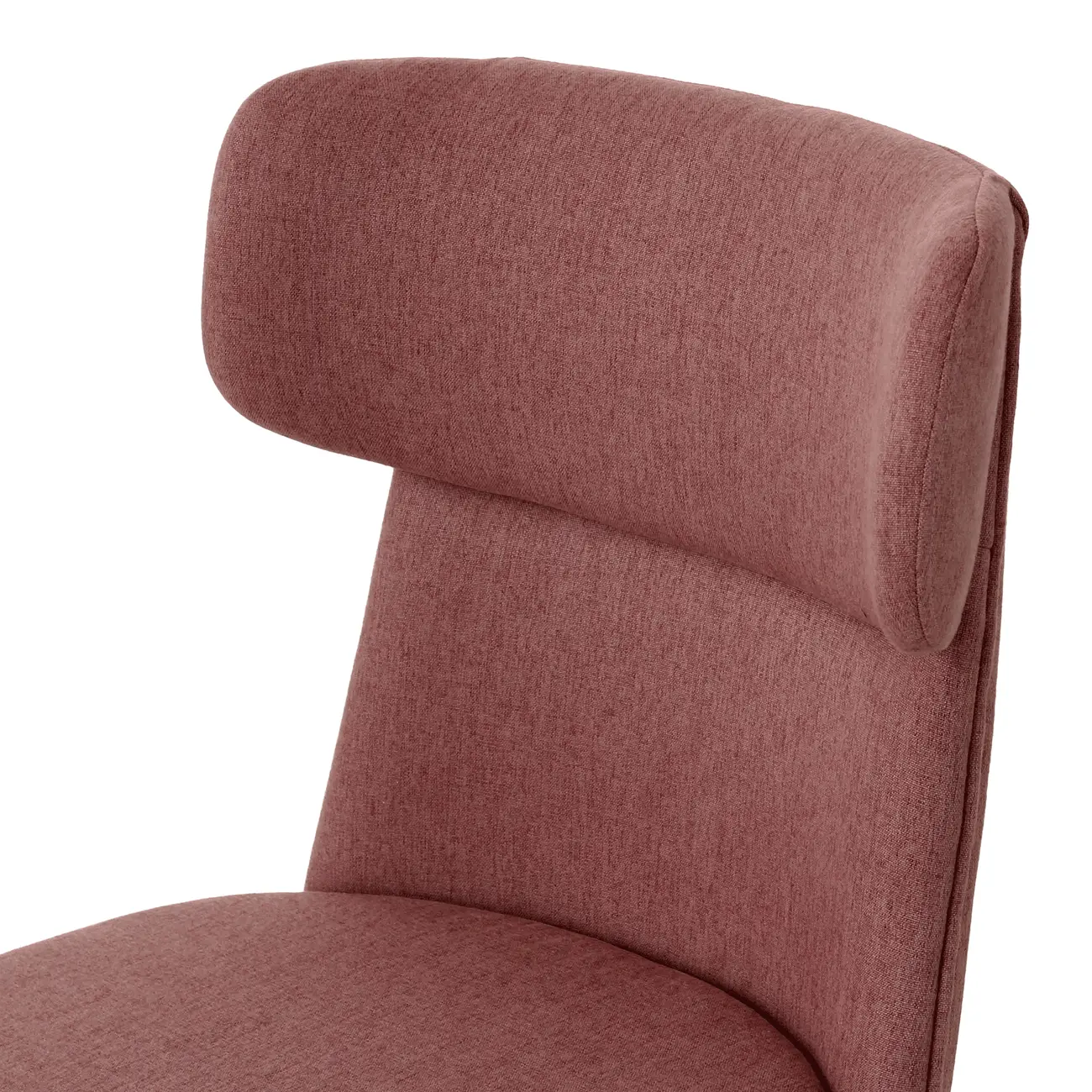 CADEIRA HOME OFFICE ZYGANA - OPALA ROSA/PRETO - Foto 10