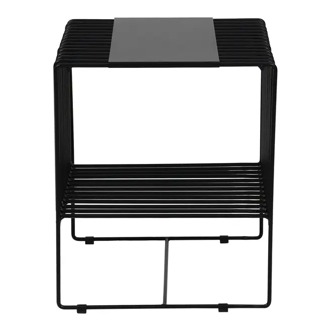 MESA LATERAL 40 CM X 42 CM TELMA - PRETO - Foto 3