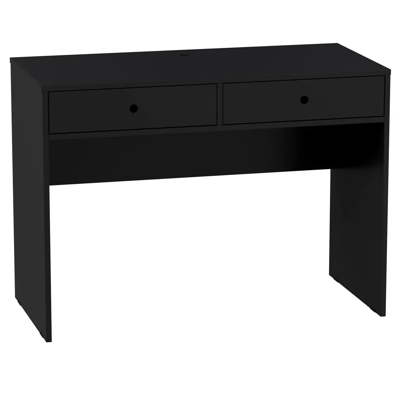 ESCRIVANINHA 2 GAVETAS 1,03 M X 51 CM PRATY - PRETO - Foto 25