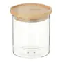 POTE REDONDO 400 ML BAMBOO BORUS - INCOLOR/BAMBU - Foto 1