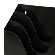 PORTA-REVISTAS PAREDE LAYERS - PRETO - Foto 5