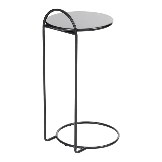 MESA LATERAL 32 CM X 37 CM ORBIT - PRETO/PRETO - Foto 3