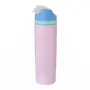GARRAFA TÉRMICA 630 ML GLUP - ROSA CLARO/MULTICOR - Foto 3